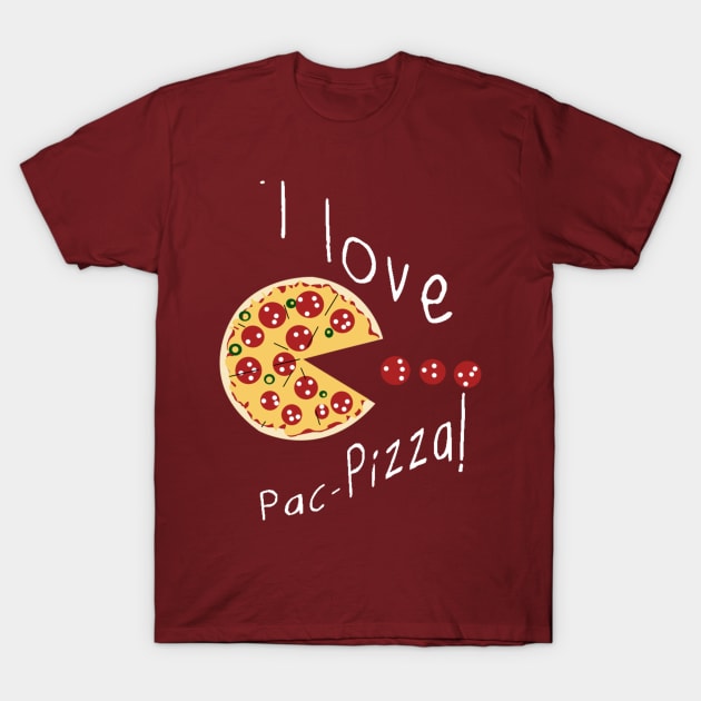 Pac-Pizza T-Shirt by andersonfbr